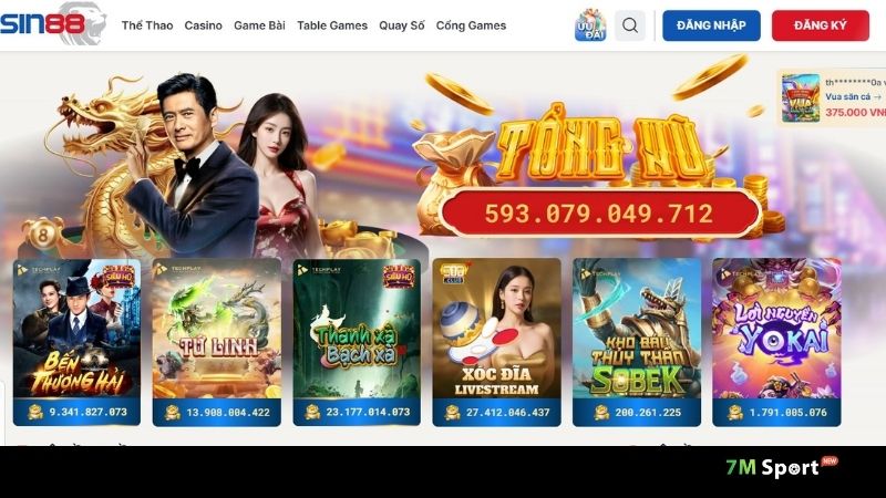 Đừng bỏ lỡ SIN88 khi tham gia cá cược
