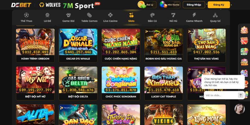 Nhà cái mang đến một kho tàng sản phẩm giải trí lớn với đa dạng các thể loại 