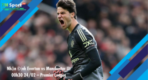 Đội hình dự kiến trước trận Everton vs Manchester Utd