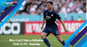 Đội hình dự kiến trước trận FC Koln vs Hoffenheim