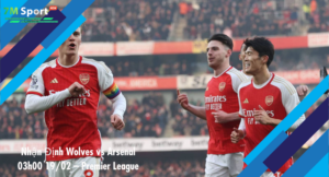 Đội hình dự kiến trước trận Wolves vs Arsenal